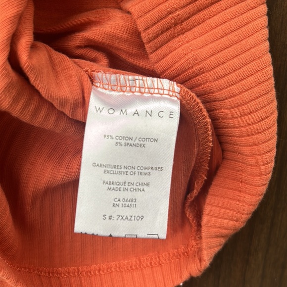 Womance orange long sleeve - Picture 4 of 4